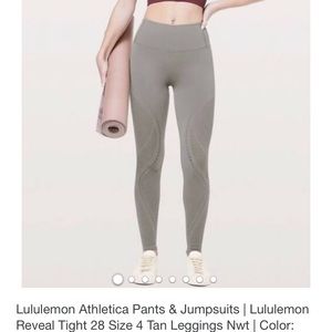 Grey lululemon reveal tight